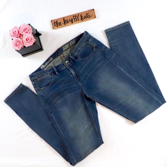 Madewell Denim - Madewell Skinny Skinny Blue Jeans